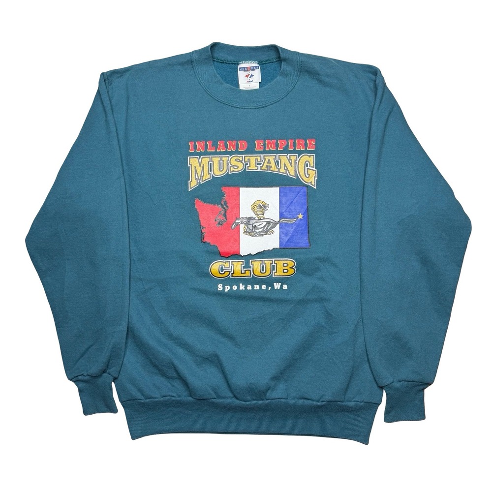 Vintage Inland Empire Mustang Club Spokane Washington sweater